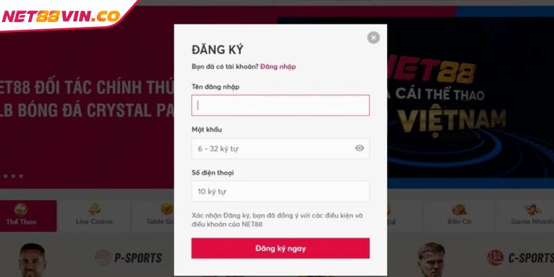 Lý do bạn không thể không tạo tài khoản tại NET88?