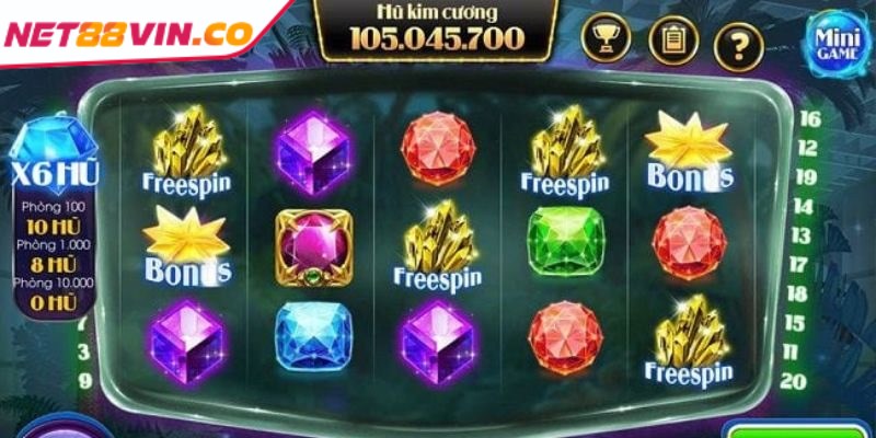 Nổ hũ Kim Cương trở thành một trong những trò đổi thưởng hấp dẫn