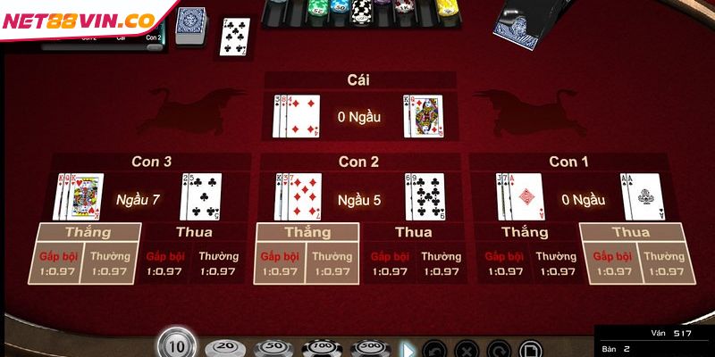 Cách Chơi Bài Ngầu Hầm NET88 Kinh Nghiệm Chinh Phục Bàn Cược Quy tắc tính điểm trong cách chơi bài Ngầu Hầm NET88